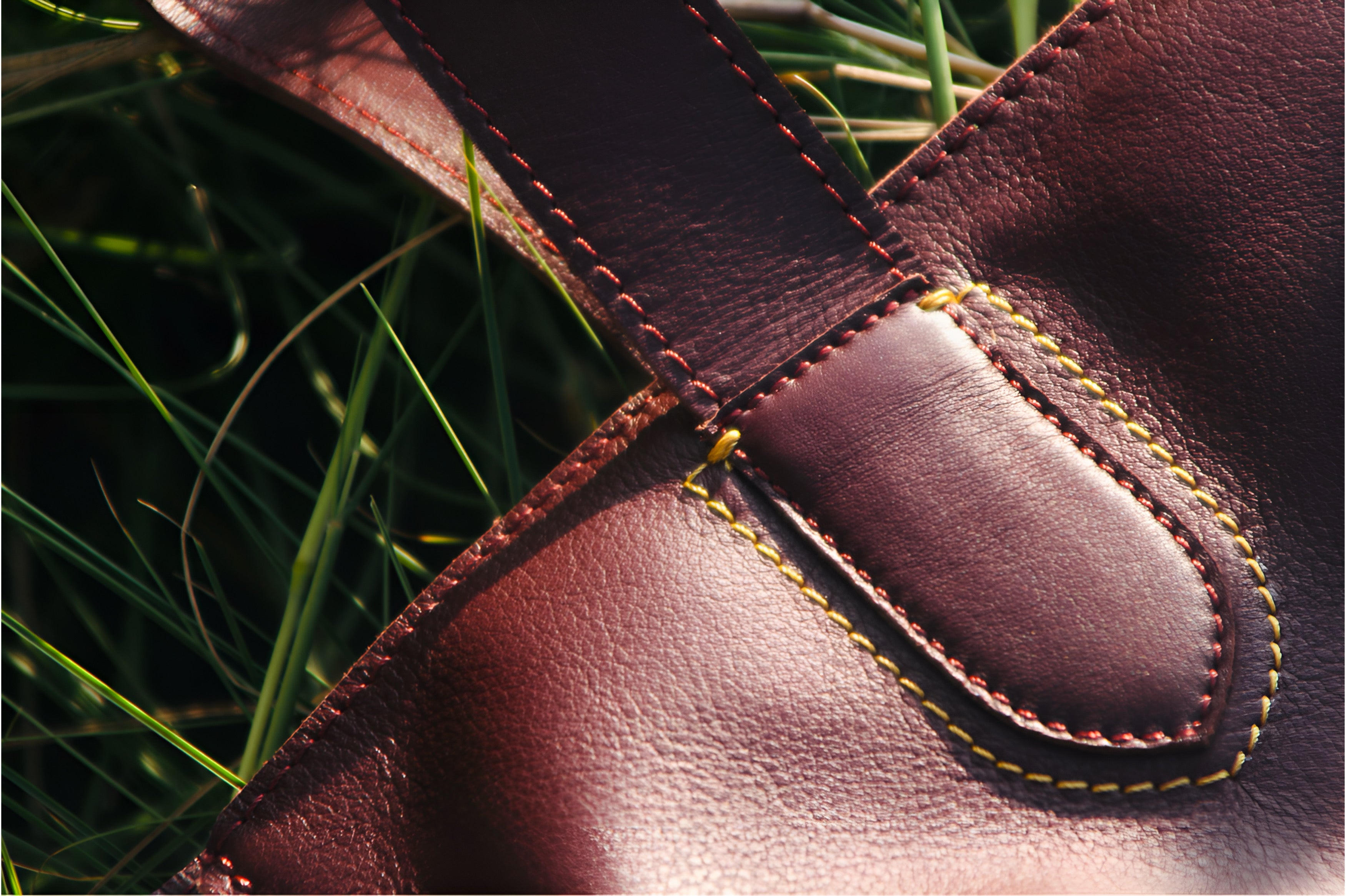 Masi Leather & Suede Tote - Brandy/Citrine