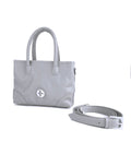 Kalani Petite Leather Top Handle - Horizon Grey