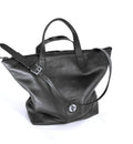 Lils Leather Backpack & Tote - Black Noir