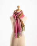 Tasha Baby Alpaca & Silk Chevron Weave Wrap